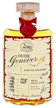 Zuidam Zuidam Oude Genever 1YO 0,5L